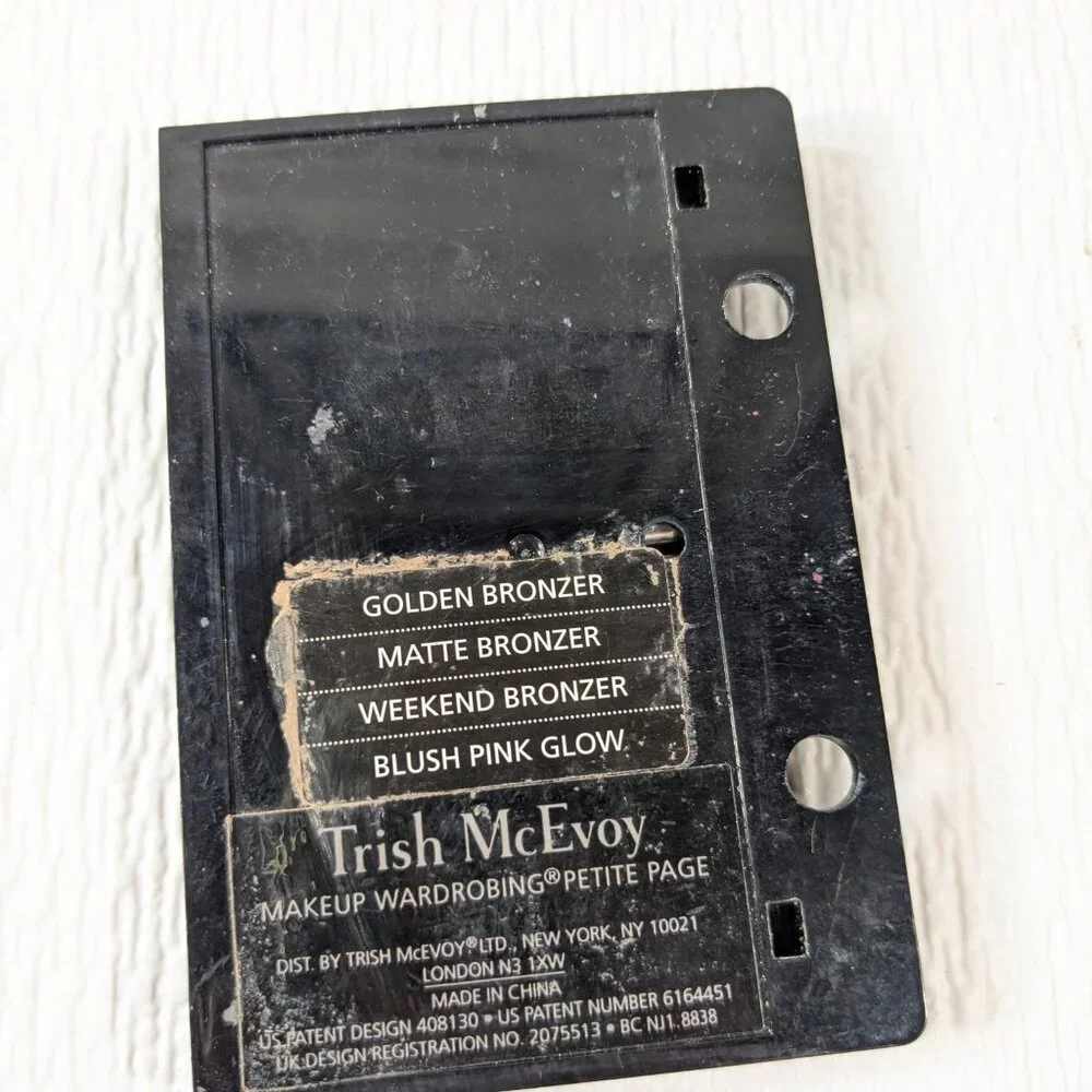 Vintage Trish McEvoy Makeup wardrobing Petite Page Bronzer & blush planner set